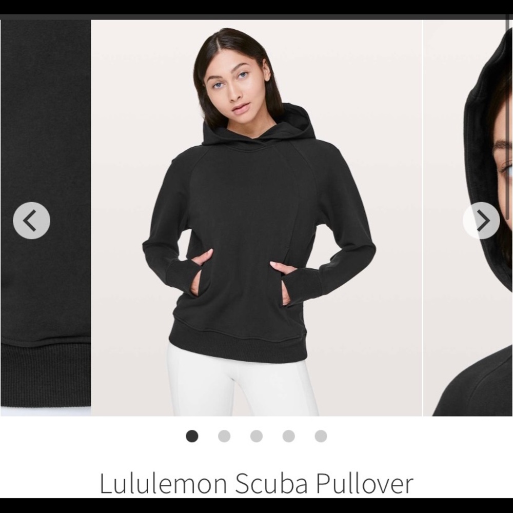 Lululemon Black Pullover Hoodie